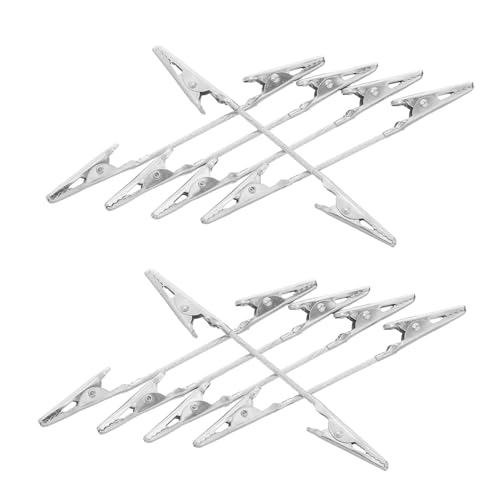 SHINEOFI 20 Stück Teiliges Doppelseitiger Alligator-clips aus Metall Lange Doppelte Memo Kartenhalter für Hochzeit Büro Diy-projekte Vielseitige Foto Notizklammern SHINEOFI 20 Stück Teiliges Doppelseitiger Alligator-clips aus Metall Lange Doppelte Memo Kartenhalter für Hochzeit Büro Diy-projekte Vielseitige Foto Notizklammern von SHINEOFI