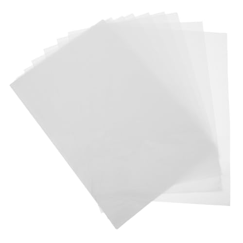 SHINEOFI 20 Stück Teiliges Doppelseitiges Tpu Heißschmelzklebevlies Hitzebeständige Wiederverwendbare Starke Haftung für Stoffe Fusible Klebefolie zum Aufbügeln für Nähprojekte von SHINEOFI