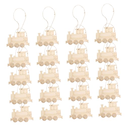 SHINEOFI 20 Stück Teiliges Holz Zug Kopf Anhänger Unfertige Holzscheiben für DIY Bastelarbeiten Rustikale Zug Dekorationen Handgemachte Holzzug Ornamente für Party und Wohnräume SHINEOFI 20 Stück Teiliges Holz Zug Kopf Anhänger Unfertige Holzscheiben für DIY Bastelarbeiten Rustikale Zug Dekorationen Handgemachte Holzzug Ornamente für Party und Wohnräume von SHINEOFI