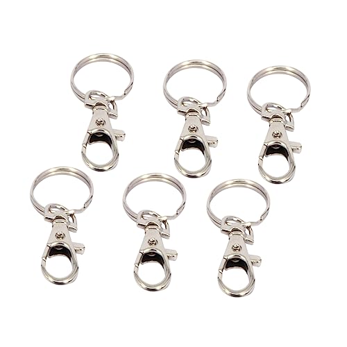 SHINEOFI 20 Stück Teiliges Karabinerhaken Langlebigem Material Glatte Oberfläche Leichter Schlüsselanhänger Snap Buckle für DIY Schlüsselringe und Haustierzubehör Installieren Praktischer SHINEOFI 20 Stück Teiliges Karabinerhaken Langlebigem Material Glatte Oberfläche Leichter Schlüsselanhänger Snap Buckle für DIY Schlüsselringe und Haustierzubehör Installieren Praktischer von SHINEOFI