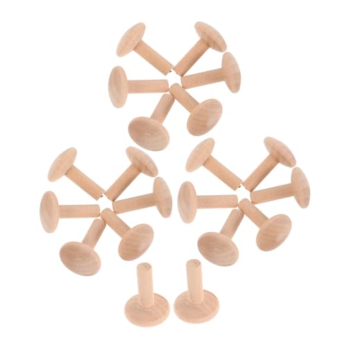 SHINEOFI 20 Stück Teiliges Kleine T Förmige Holz Dübel aus Naturholz Stabile Möbelverbindung Vielseitig für Handwerkliche DIY Projekte Präzise Holzstifte für Reparatur und Kreative SHINEOFI 20 Stück Teiliges Kleine T Förmige Holz Dübel aus Naturholz Stabile Möbelverbindung Vielseitig für Handwerkliche DIY Projekte Präzise Holzstifte für Reparatur und Kreative von SHINEOFI