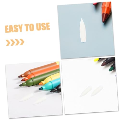 SHINEOFI 20 Stück Teiliges Marker Ersatzspitzen aus Weichem Material Präzise Pinselspitzen für Acrylfarbenmarker Nachfüllbar Einfache und Schnelle Ersetzung für Kunst Skizzieren und SHINEOFI 20 Stück Teiliges Marker Ersatzspitzen aus Weichem Material Präzise Pinselspitzen für Acrylfarbenmarker Nachfüllbar Einfache und Schnelle Ersetzung für Kunst Skizzieren und von SHINEOFI