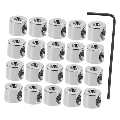 SHINEOFI 20 Stück Teiliges Metall Pin Locking Backs mit Schraubverschluss und Schraubenschlüssel Langlebige Präzise Gewindeverschlüsse für Sichere Broschen und Schmuckbefestigung Einfacher SHINEOFI 20 Stück Teiliges Metall Pin Locking Backs mit Schraubverschluss und Schraubenschlüssel Langlebige Präzise Gewindeverschlüsse für Sichere Broschen und Schmuckbefestigung Einfacher von SHINEOFI