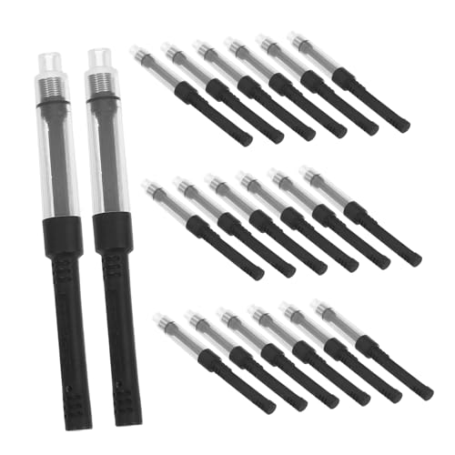 SHINEOFI 20 Stück Teiliges Nachfüllbare Kunststoff Tintenfüller Push Pull Absorber Schnelles Sauberes Nachfüllen für Füllfederhalter Büro Schule Reise Schreibbedarf SHINEOFI 20 Stück Teiliges Nachfüllbare Kunststoff Tintenfüller Push Pull Absorber Schnelles Sauberes Nachfüllen für Füllfederhalter Büro Schule Reise Schreibbedarf von SHINEOFI