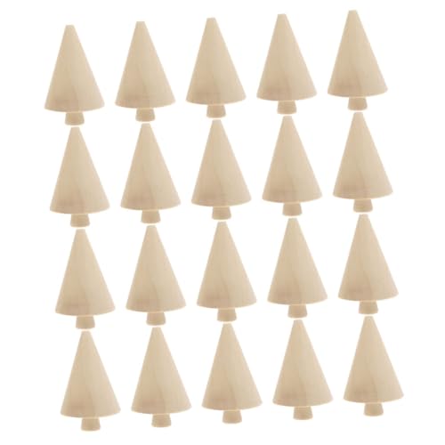 SHINEOFI 20 Stück Teiliges Natürliche Holz Weihnachtsbaum Modelle zum Bemalen Glatte Kanten DIY Bastelset für Kreative Weihnachtsdeko für Festtags und Hochzeitsgestaltung SHINEOFI 20 Stück Teiliges Natürliche Holz Weihnachtsbaum Modelle zum Bemalen Glatte Kanten DIY Bastelset für Kreative Weihnachtsdeko für Festtags und Hochzeitsgestaltung von SHINEOFI