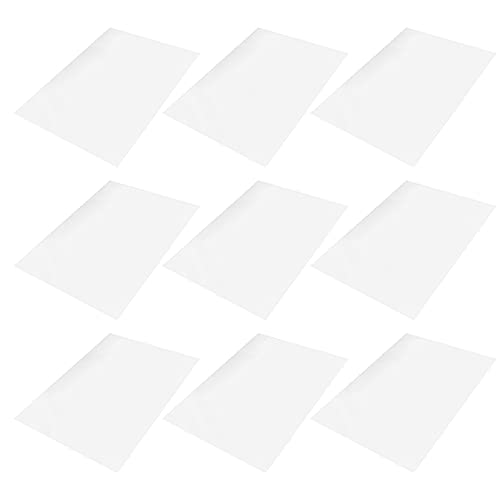 SHINEOFI 20 Stück Transparentfolien Für Drucker Transparente Transparentfolienpapierblätter Für Overheadprojektoren von SHINEOFI
