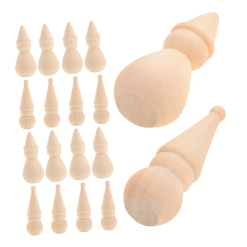 SHINEOFI 20 Stück Unlackierte Holzschneemann Figuren für DIY Bastelprojekte Unbemalte Holzpuppen für Weihnachtsdekoration und Malaktivitäten für Kindergarten und Kreative Kunstprojekte SHINEOFI 20 Stück Unlackierte Holzschneemann Figuren für DIY Bastelprojekte Unbemalte Holzpuppen für Weihnachtsdekoration und Malaktivitäten für Kindergarten und Kreative Kunstprojekte von SHINEOFI