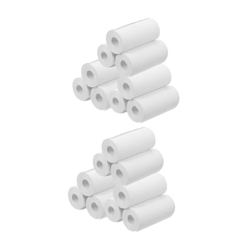 SHINEOFI 20 Stück Weiße Thermopapierrollen für Sofortbildkamera Nachfüllpapier Hautfreundlich Klare Drucke Einfach zu Laden Vielseitig für DIY Etiketten Fotos Kreative Projekte SHINEOFI 20 Stück Weiße Thermopapierrollen für Sofortbildkamera Nachfüllpapier Hautfreundlich Klare Drucke Einfach zu Laden Vielseitig für DIY Etiketten Fotos Kreative Projekte von SHINEOFI