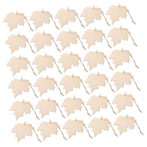 SHINEOFI 200 Stück Ahornblatt Holzanhänger aus Naturbelassenem Holz zum Bemalen und Basteln Stabile Holzblätter für DIY Dekorationen Herbstdeko Party und Klassenzimmer Ornamente SHINEOFI 200 Stück Ahornblatt Holzanhänger aus Naturbelassenem Holz zum Bemalen und Basteln Stabile Holzblätter für DIY Dekorationen Herbstdeko Party und Klassenzimmer Ornamente von SHINEOFI