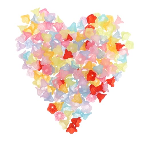 SHINEOFI 200 Stück Bunte Acryl Blüten Perlenkappen mit Matter Oberfläche Blumen Spacer Perlen für Schmuckherstellung Leicht und Langlebig für Halsketten Armbänder Ohrringe DIY SHINEOFI 200 Stück Bunte Acryl Blüten Perlenkappen mit Matter Oberfläche Blumen Spacer Perlen für Schmuckherstellung Leicht und Langlebig für Halsketten Armbänder Ohrringe DIY von SHINEOFI