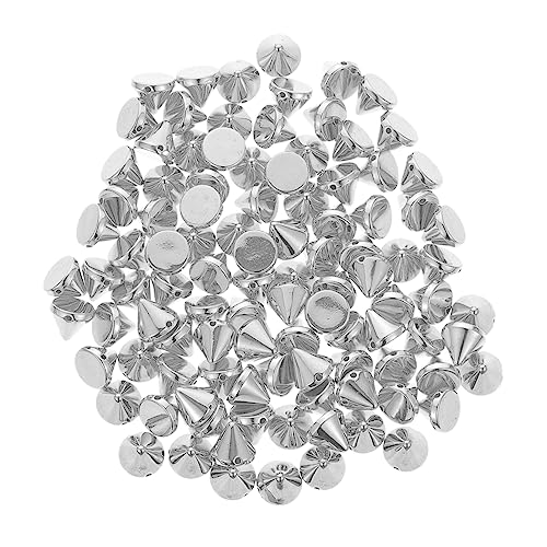 SHINEOFI 200 Stück DIY Punk Style Kunststoff Nieten Kegelspitzen mit Geradem Loch Leichte Kompakte Kleidung Dekoration Spitze Rivets für Handwerk und Accessoires SHINEOFI 200 Stück DIY Punk Style Kunststoff Nieten Kegelspitzen mit Geradem Loch Leichte Kompakte Kleidung Dekoration Spitze Rivets für Handwerk und Accessoires von SHINEOFI