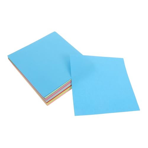 SHINEOFI 200 Stück Farben Faltpapier Doppelseitiges Farbiges Papier für Anfänger und Schulprojekte Bastelmaterial für Kreative Projekte von SHINEOFI
