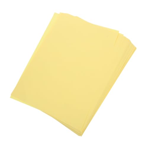 SHINEOFI 200 Stück Gelbes Papier für Drucker Beidseitig Bedruckbar Reißfestes Druckerpapier für Einladungen Basteln Büro und Schule Glatte Oberfläche für Flüssiges Schreiben und SHINEOFI 200 Stück Gelbes Papier für Drucker Beidseitig Bedruckbar Reißfestes Druckerpapier für Einladungen Basteln Büro und Schule Glatte Oberfläche für Flüssiges Schreiben und von SHINEOFI