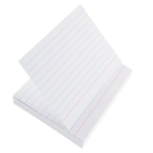 SHINEOFI 200 Stück Horizontale Notizkarten für Schule Büro Prüfungen und Kreative Projekte Flashcards für Effektives Lernen SHINEOFI 200 Stück Horizontale Notizkarten für Schule Büro Prüfungen und Kreative Projekte Flashcards für Effektives Lernen von SHINEOFI