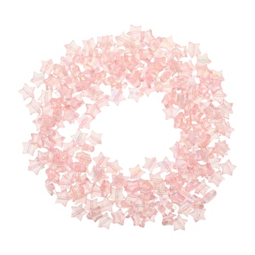 SHINEOFI 200 Stück Kristallsternperlen Spacer -Perlen für Armbänder handgefertigter Perlenabstandshalter Stern-Abstandsperle Abstandshalter lose Perlen Telefonkette Perle Acryl Rosa SHINEOFI 200 Stück Kristallsternperlen Spacer -Perlen für Armbänder handgefertigter Perlenabstandshalter Stern-Abstandsperle Abstandshalter lose Perlen Telefonkette Perle Acryl Rosa von SHINEOFI