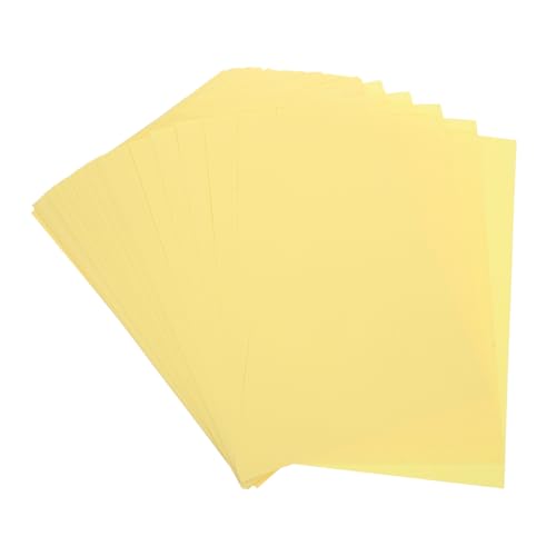 SHINEOFI 200 Stück Leicht Gelb Glatte Oberfläche für Klare Farbdrucke Vielseitig für Büroberichte Verträge und Kreative Projekte als Farbiges Origamipapier und Schreibpapier SHINEOFI 200 Stück Leicht Gelb Glatte Oberfläche für Klare Farbdrucke Vielseitig für Büroberichte Verträge und Kreative Projekte als Farbiges Origamipapier und Schreibpapier von SHINEOFI