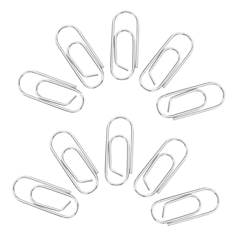 SHINEOFI 200 Stück Mini Metall Büroklammern Kleine Stabile Paperclips für Büro und Schule Vielseitige Organizer Clips zum Sortieren Klammern als Lesezeichen Praktisch und Langlebig SHINEOFI 200 Stück Mini Metall Büroklammern Kleine Stabile Paperclips für Büro und Schule Vielseitige Organizer Clips zum Sortieren Klammern als Lesezeichen Praktisch und Langlebig von SHINEOFI