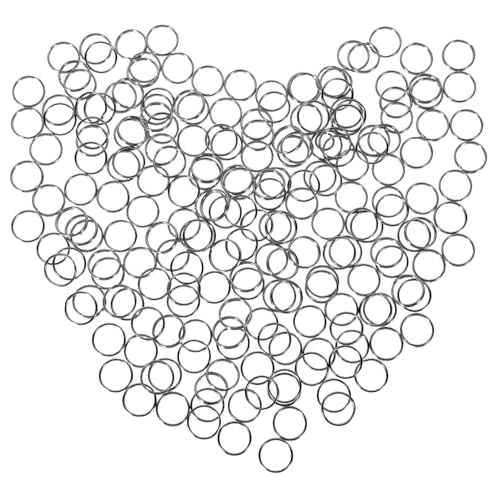 SHINEOFI 200 Stück Offener Ring Schlüsselring Runder Federring Schlüsselanhänger Schlüsselanhänger Ringe Schlüsselband Für Schlüssel Kleiner Schlüsselring Kreis Schlüsselband SHINEOFI 200 Stück Offener Ring Schlüsselring Runder Federring Schlüsselanhänger Schlüsselanhänger Ringe Schlüsselband Für Schlüssel Kleiner Schlüsselring Kreis Schlüsselband von SHINEOFI