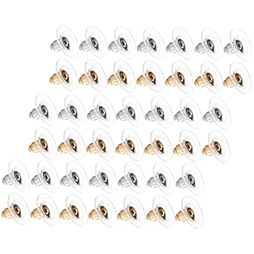 SHINEOFI 200 Stück Ohrstecker Verschlüsse Earring Backs für Ohrstecker Langlebige DIY Schmuck Zubehör Sicherer Halt für Ohrläppchen Passend für Ohrringarten Hautfreundlich und Formstabil SHINEOFI 200 Stück Ohrstecker Verschlüsse Earring Backs für Ohrstecker Langlebige DIY Schmuck Zubehör Sicherer Halt für Ohrläppchen Passend für Ohrringarten Hautfreundlich und Formstabil von SHINEOFI