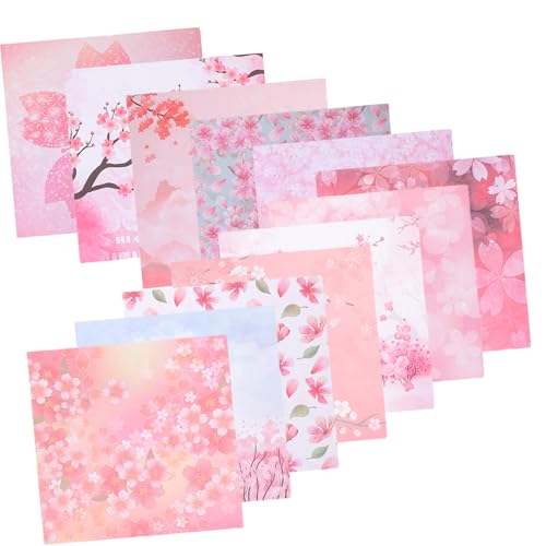SHINEOFI 200 Stück Origami Schreibwaren Mehrfarbig Bunt Falten Herstellung Diy Liefert Papier von SHINEOFI