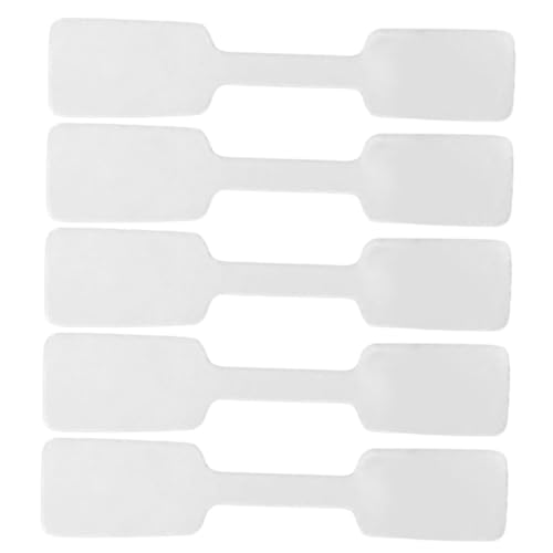 SHINEOFI 200 Stück Selbstklebende Schmuck Preisschilder mit Je Weißen Quadratischen Etiketten für Ringe Halsketten Armbänder Rückstandslos Entfernbar Vielseitig und Praktisch von SHINEOFI