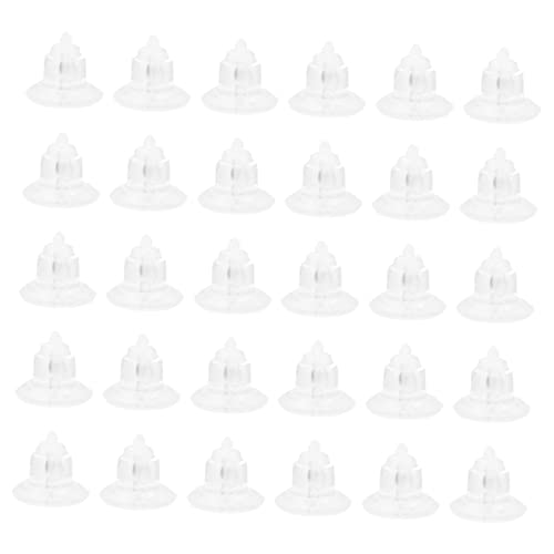 SHINEOFI 200 Stück Transparente Ohrstecker Verschlüsse Langlebigem Material Ersatzteile für Schmuckzubehör Flexibel und Einfach zu Handhaben SHINEOFI 200 Stück Transparente Ohrstecker Verschlüsse Langlebigem Material Ersatzteile für Schmuckzubehör Flexibel und Einfach zu Handhaben von SHINEOFI