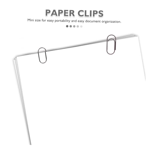 SHINEOFI 200 Stück Vintage Mini Metall Büroklammern mit Starkem Halt Kompakte Retro Paper Clips für Büro Zuhause Basteln und Notizen Dekorative Kleine Papierklammern in Rotkupfer SHINEOFI 200 Stück Vintage Mini Metall Büroklammern mit Starkem Halt Kompakte Retro Paper Clips für Büro Zuhause Basteln und Notizen Dekorative Kleine Papierklammern in Rotkupfer von SHINEOFI