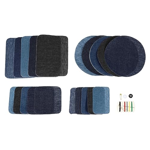 SHINEOFI 20Stücke Bügel Patches für Ellenbogen und Knie Selbstklebende Reparatur Flicken für Kleidung Jeans und Stoffe DIY Patches zur Individuellen Gestaltung von Kleidung SHINEOFI 20Stücke Bügel Patches für Ellenbogen und Knie Selbstklebende Reparatur Flicken für Kleidung Jeans und Stoffe DIY Patches zur Individuellen Gestaltung von Kleidung von SHINEOFI