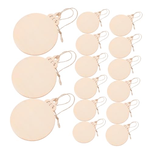 SHINEOFI 20Stücke Hängende Holzscheiben für DIY Bastelprojekte Leere Holzanhänger mit Kreativer Laternenform Dekoration und zu Verschiedenen Anlässen SHINEOFI 20Stücke Hängende Holzscheiben für DIY Bastelprojekte Leere Holzanhänger mit Kreativer Laternenform Dekoration und zu Verschiedenen Anlässen von SHINEOFI