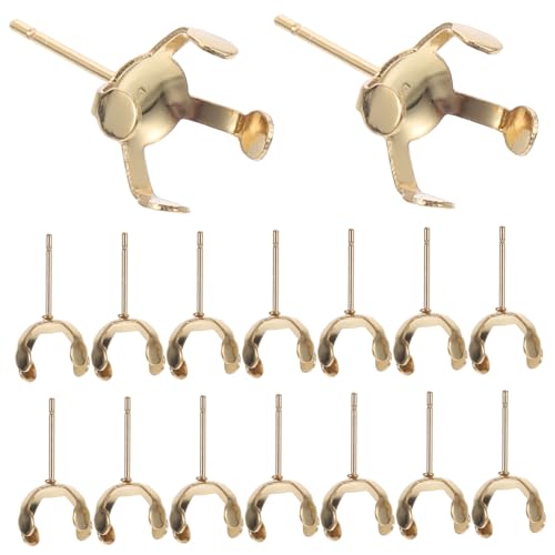 SHINEOFI 20Stücke Krallen Ohrstecker für DIY Schmuckherstellung Hypoallergen für Ohrringe mit Einfach zu Handhaben für Kreative Projekte SHINEOFI 20Stücke Krallen Ohrstecker für DIY Schmuckherstellung Hypoallergen für Ohrringe mit Einfach zu Handhaben für Kreative Projekte von SHINEOFI