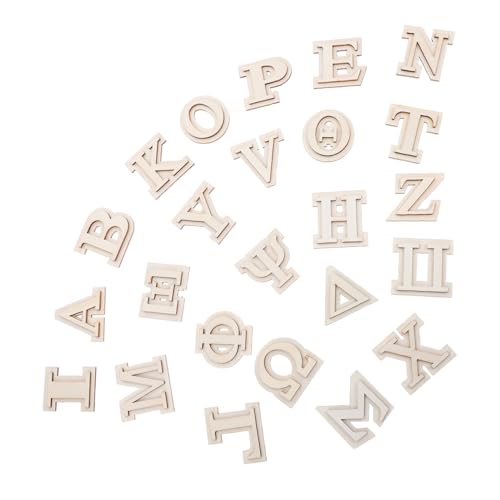 SHINEOFI 24 Stück Griechisches Alphabet Aus Holz Heimdekoration Unlackierte Holzbuchstaben Holzscheiben Holzalphabet Buchstaben Holzbuchstaben Wandkunst Alphabet Holzspäne SHINEOFI 24 Stück Griechisches Alphabet Aus Holz Heimdekoration Unlackierte Holzbuchstaben Holzscheiben Holzalphabet Buchstaben Holzbuchstaben Wandkunst Alphabet Holzspäne von SHINEOFI