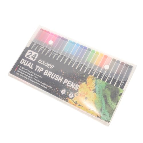 SHINEOFI 24 Stück Malset für buntstifte für wachsmalstifte tintenschreiber skizzen Kunststifte Kalligraphie weißer Marker dauerhaft Feine Strichzeichnungsstifte Plastik SHINEOFI 24 Stück Malset für buntstifte für wachsmalstifte tintenschreiber skizzen Kunststifte Kalligraphie weißer Marker dauerhaft Feine Strichzeichnungsstifte Plastik von SHINEOFI