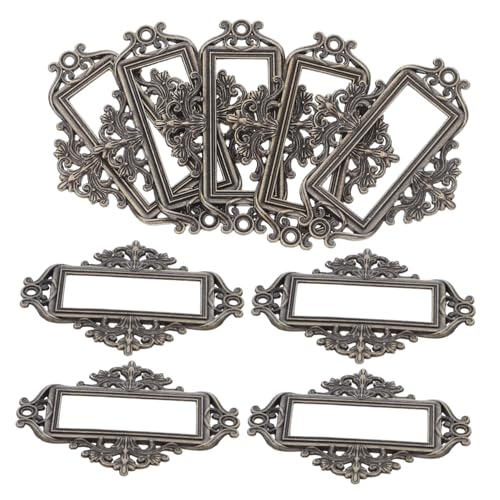 SHINEOFI 24 Stück Schubladenetiketten Metall Namenskartenhalter Für Möbel Metall Etikettenrahmen Schubladen Organizer Etikett Etikettenhalter Etikettenhalter SHINEOFI 24 Stück Schubladenetiketten Metall Namenskartenhalter Für Möbel Metall Etikettenrahmen Schubladen Organizer Etikett Etikettenhalter Etikettenhalter von SHINEOFI
