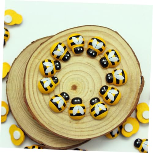 SHINEOFI 24 Stück Teiliges Holz bienen Dekorationen DIY Bastelset Handbemalte Bienen Ornamente für Bauernhaus Weihnachtsdeko Vielseitige Holz deko für Party Tür Wand und Garten SHINEOFI 24 Stück Teiliges Holz bienen Dekorationen DIY Bastelset Handbemalte Bienen Ornamente für Bauernhaus Weihnachtsdeko Vielseitige Holz deko für Party Tür Wand und Garten von SHINEOFI