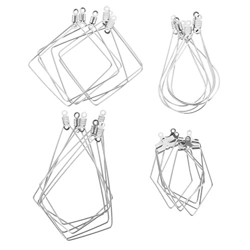 SHINEOFI 24 Stück Teiliges Silberfarbenes Creolen Glatte Oberfläche Leichte DIY Schmuckringe für Ohrringherstellung Vielseitig Kombinierbar für Ohrschmuck Gestaltung SHINEOFI 24 Stück Teiliges Silberfarbenes Creolen Glatte Oberfläche Leichte DIY Schmuckringe für Ohrringherstellung Vielseitig Kombinierbar für Ohrschmuck Gestaltung von SHINEOFI