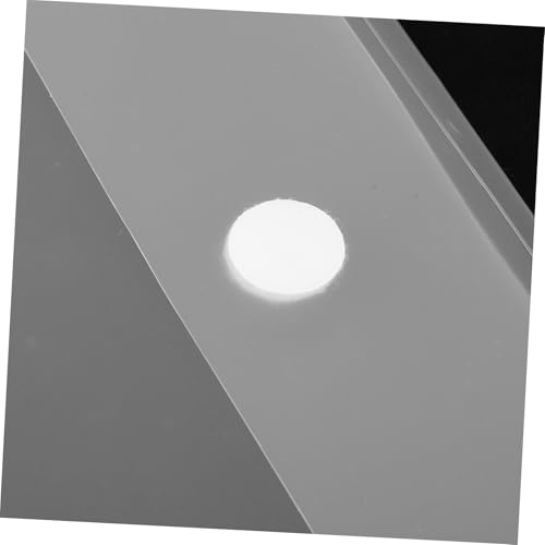 SHINEOFI 24 Stück Teiliges Transparente Organizer-ordner mit Schützendem Deckel und Sicherem Verschluss Vielseitige Aufbewahrung für Bastelpapier und Dokumente Inklusive Etiketten für Büro von SHINEOFI
