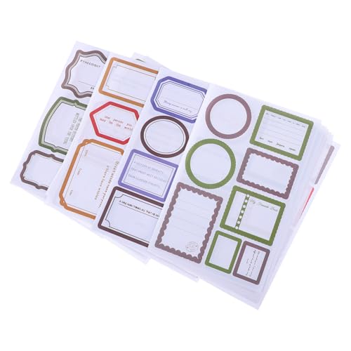 SHINEOFI 24 Stück Teiliges Vintage Memo Pad mit Künstlerischen Selbstklebenden Randstickern und Langlebig für Journaling Scrapbooking Notizbücher und Kreatives Basteln zu Hause Büro SHINEOFI 24 Stück Teiliges Vintage Memo Pad mit Künstlerischen Selbstklebenden Randstickern und Langlebig für Journaling Scrapbooking Notizbücher und Kreatives Basteln zu Hause Büro von SHINEOFI