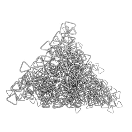 SHINEOFI 240 Stück Dreieckschnallen Zubehör Für Schmuck Halskette Anhänger Verbindungsstück Armband Verbindungshaken Kleine Klemmbügel Verbindungsstücke DIY Ohrringe SHINEOFI 240 Stück Dreieckschnallen Zubehör Für Schmuck Halskette Anhänger Verbindungsstück Armband Verbindungshaken Kleine Klemmbügel Verbindungsstücke DIY Ohrringe von SHINEOFI