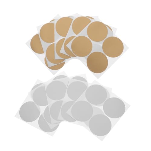 SHINEOFI 240 Stück Scratch Off Kreisaufkleber mit Metallischer Gold und Silberbeschichtung Selbstklebend für DIY Rubbelkarten Partyspiele Einladungen und Personalisierte Überraschungen SHINEOFI 240 Stück Scratch Off Kreisaufkleber mit Metallischer Gold und Silberbeschichtung Selbstklebend für DIY Rubbelkarten Partyspiele Einladungen und Personalisierte Überraschungen von SHINEOFI