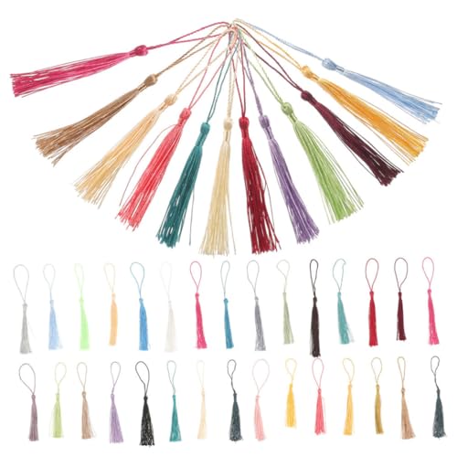 SHINEOFI 240 Stück Teiliges Mini-Quasten für Schmuckherstellung Kleine Weiche Bastelquasten für DIY Projekte Vielseitige Handgemachte Anhänger in Zufälligen Farben für SHINEOFI 240 Stück Teiliges Mini-Quasten für Schmuckherstellung Kleine Weiche Bastelquasten für DIY Projekte Vielseitige Handgemachte Anhänger in Zufälligen Farben für von SHINEOFI