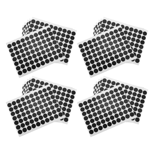 SHINEOFI 25 Blatt Wasserdichte Runde Dot-aufkleber Selbstklebend PVC Etiketten für Drucken und Schreiben Vielseitig Verwendbar zum Organisieren Markieren und Versiegeln SHINEOFI 25 Blatt Wasserdichte Runde Dot-aufkleber Selbstklebend PVC Etiketten für Drucken und Schreiben Vielseitig Verwendbar zum Organisieren Markieren und Versiegeln von SHINEOFI