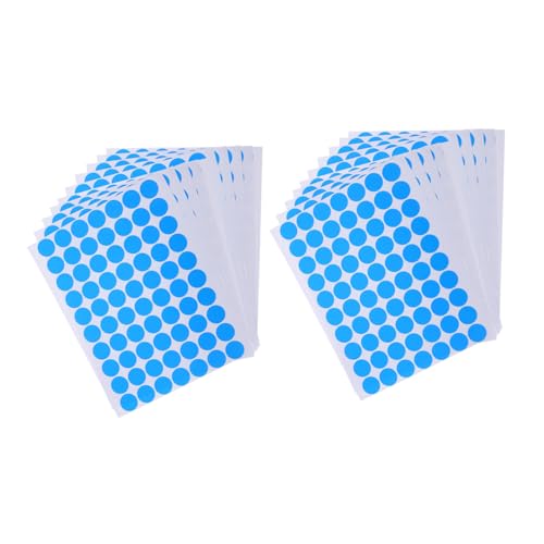 SHINEOFI 25 Blatt Wasserfeste Runde Etiketten Bögen mit Kleinen Selbstklebenden Punktaufklebern Kratzfeste Pvc-aufkleber für Lebensmittelverpackungen Flaschen und Vielseitige Verwendung SHINEOFI 25 Blatt Wasserfeste Runde Etiketten Bögen mit Kleinen Selbstklebenden Punktaufklebern Kratzfeste Pvc-aufkleber für Lebensmittelverpackungen Flaschen und Vielseitige Verwendung von SHINEOFI