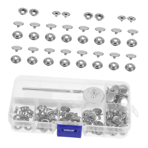 SHINEOFI 25 Sätze Teiliges Druckknopf Kit mit Werkzeugen für Kleidung Taschen und Leder Werkzeugen und Aufbewahrungsbox für Einsatz im und Außenbereich SHINEOFI 25 Sätze Teiliges Druckknopf Kit mit Werkzeugen für Kleidung Taschen und Leder Werkzeugen und Aufbewahrungsbox für Einsatz im und Außenbereich von SHINEOFI