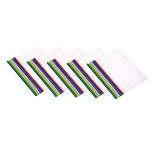 SHINEOFI 25 Stück Teiliges Kunststoff Dokumentenmappe Set mit Transparenten Sichtschutz Farbige Schiebestangen Schnelles Einlegen Sicherer Halt für Schule Büro Zuhause SHINEOFI 25 Stück Teiliges Kunststoff Dokumentenmappe Set mit Transparenten Sichtschutz Farbige Schiebestangen Schnelles Einlegen Sicherer Halt für Schule Büro Zuhause von SHINEOFI