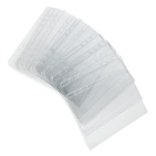 SHINEOFI 25 Stück Teiliges PVC Einlagenhüllen Transparente Binder Taschen für Foto Karten Organizer Wasserfest Kompatibel mit Planern und Notizbüchern Flexibel Einsetzbar für Dokumente und SHINEOFI 25 Stück Teiliges PVC Einlagenhüllen Transparente Binder Taschen für Foto Karten Organizer Wasserfest Kompatibel mit Planern und Notizbüchern Flexibel Einsetzbar für Dokumente und von SHINEOFI