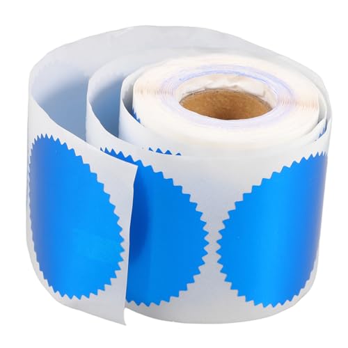 SHINEOFI 250 Stück Stahldrucketikett Zertifikat-Siegel-Aufkleber Medaillendekorationsetiketten Zertifikatsaufkleber Paketsiegelaufkleber Avelope Sealer Aufkleber Kupferplattenaufkleber Blau SHINEOFI 250 Stück Stahldrucketikett Zertifikat-Siegel-Aufkleber Medaillendekorationsetiketten Zertifikatsaufkleber Paketsiegelaufkleber Avelope Sealer Aufkleber Kupferplattenaufkleber Blau von SHINEOFI