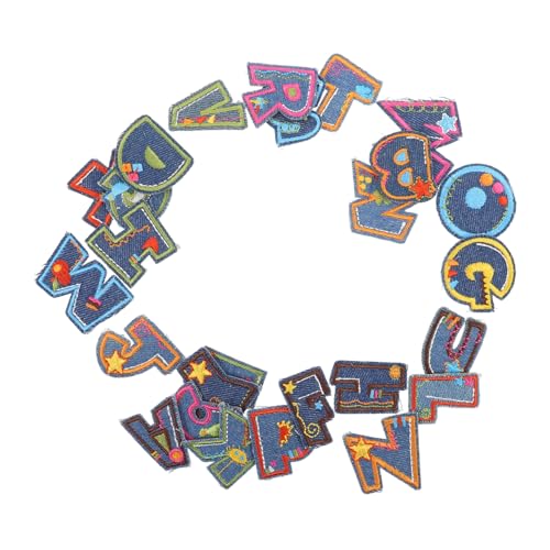 SHINEOFI 26 Stück Buntes Brief Patch Buchstabenflecken Kleine Buchstabenaufnäher Stickbuchstaben Aufbügeln Buchstaben Aus Stoff Kleiner Buchstaben Auf Flecken Zierkleidflecken Gefühlt SHINEOFI 26 Stück Buntes Brief Patch Buchstabenflecken Kleine Buchstabenaufnäher Stickbuchstaben Aufbügeln Buchstaben Aus Stoff Kleiner Buchstaben Auf Flecken Zierkleidflecken Gefühlt von SHINEOFI