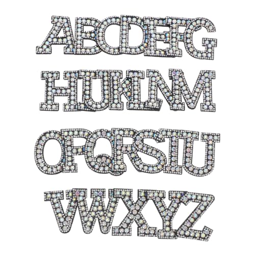 SHINEOFI 26 Stück DIY Alphabet für Kleidung Rucksäcke Hüte und Bastelarbeiten Hochwertige Buchstabenapplikationen für Textilien und Kreative Projekte SHINEOFI 26 Stück DIY Alphabet für Kleidung Rucksäcke Hüte und Bastelarbeiten Hochwertige Buchstabenapplikationen für Textilien und Kreative Projekte von SHINEOFI