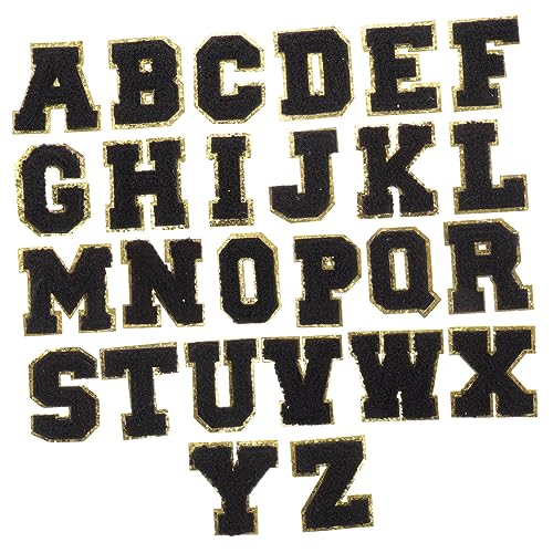 SHINEOFI 26 Stück Gesticktes Kapitel An Klebeflicken Buchstaben College-buchstaben-patches Brief Buchstabenapplikationen Aufnähen Stoff Aufnäher Mit Buchstaben Aufnähen Groß Polyester SHINEOFI 26 Stück Gesticktes Kapitel An Klebeflicken Buchstaben College-buchstaben-patches Brief Buchstabenapplikationen Aufnähen Stoff Aufnäher Mit Buchstaben Aufnähen Groß Polyester von SHINEOFI
