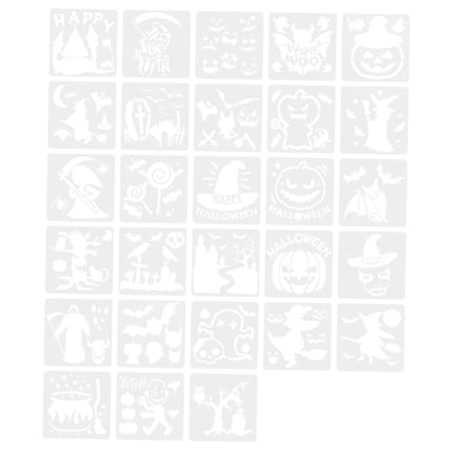 SHINEOFI 28 Stück Malvorlage Malerei Schablonen formen Kürbisse Dekorationen halloween wanddeko halloween basteln malen Vorlagen Halloween-Zeichnungsvorlage das Haustier Weiß SHINEOFI 28 Stück Malvorlage Malerei Schablonen formen Kürbisse Dekorationen halloween wanddeko halloween basteln malen Vorlagen Halloween-Zeichnungsvorlage das Haustier Weiß von SHINEOFI